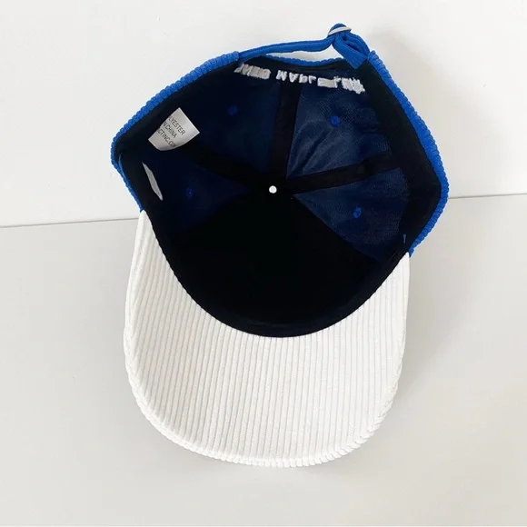 Toronto Maple Leafs Corduroy Hat x Molson – Adjustable Unisex, Blue and White - Picture 8 of 8